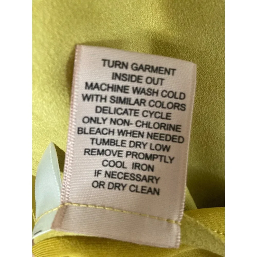 Women's L Mustard Yellow Philosophy Open Front Faux Suede Moto Jacket XS NWT - Picture 6 of 9